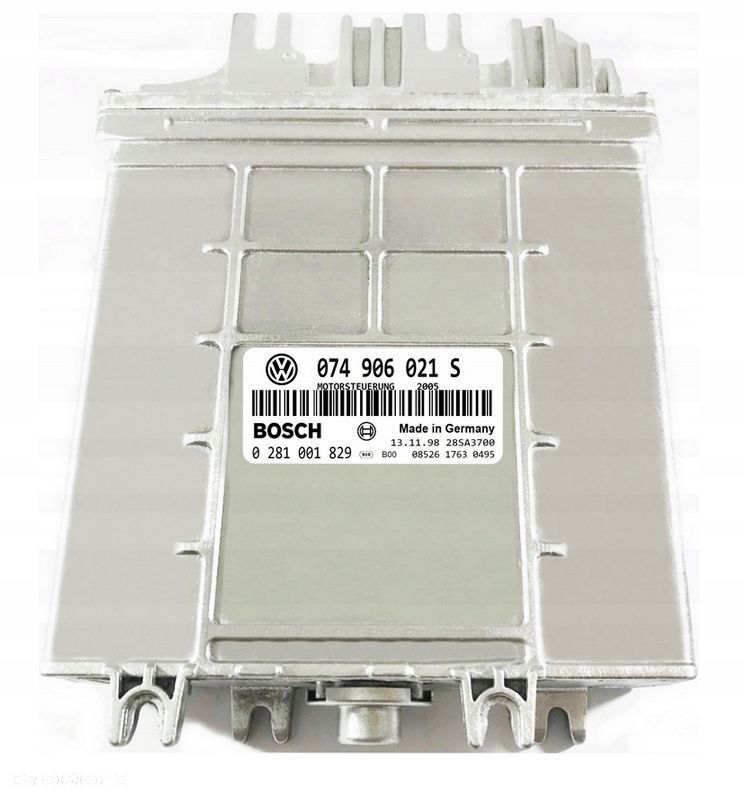 KOMPUTER ECU VW T4 2.5 074906021S 0281011829 IMMO OFF - 1