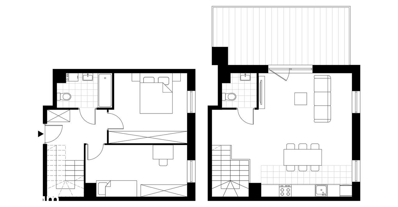 3-pokojowe mieszkanie 74 m² + taras Bez Pośredników - View 3