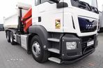 MAN TGS 26.360 / 6X4 / 2 STR BASCULANTE + HDS PALFINGER / HYDROBURTA / ROTATOR / 2015 - 16