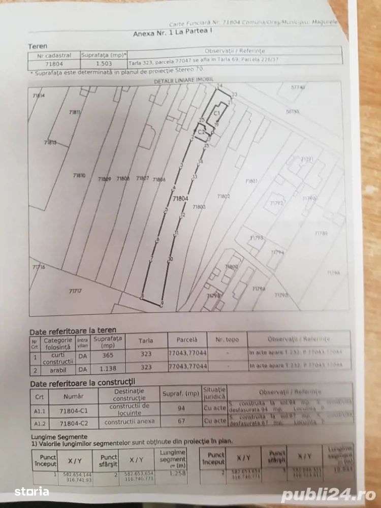 De vanzare casa caramida + teren 1500mp, Magurele Central-1