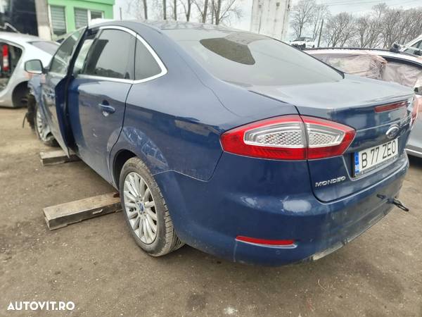 motor fara anexe cutie de viteze  viteza  manuala 6 trepte timonerie turbina pompa inalta injectie kit chit ambreiaj volanta rampa injectoare injector racitor gaze egr clapeta acceleratie etrier calaret fuzeta stanga dreapta fata spate Ford Mondeo MK4 facelift, an 2014, motor 2.0 tdci 140cp cod UFBA, - 4