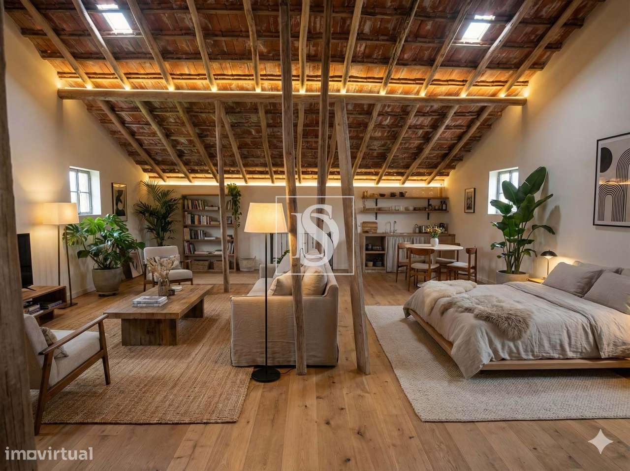 Terreno de 1.320 m² no Calhandriz, na zona da Adanaia  com ribeiro e b-29