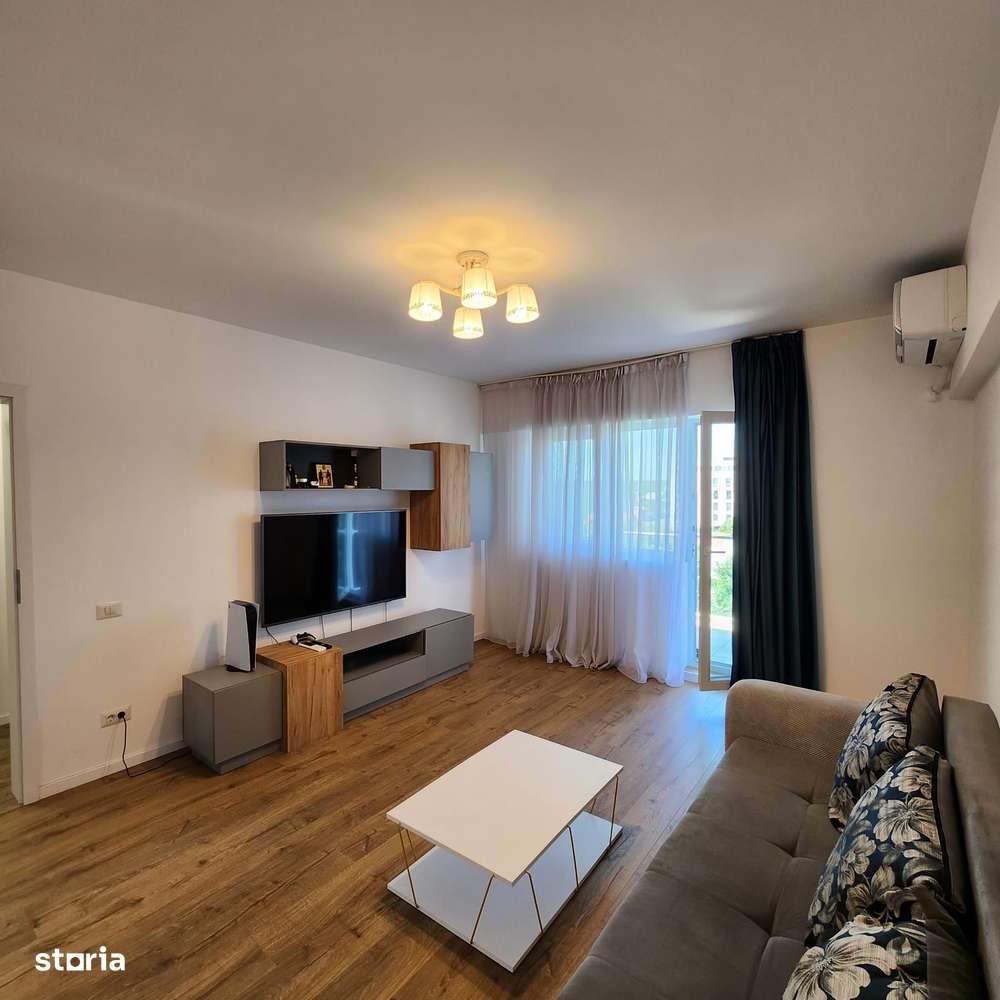 Apartament 2 camere mobilat si utilat Straulesti - Imagine principală: 2/12
