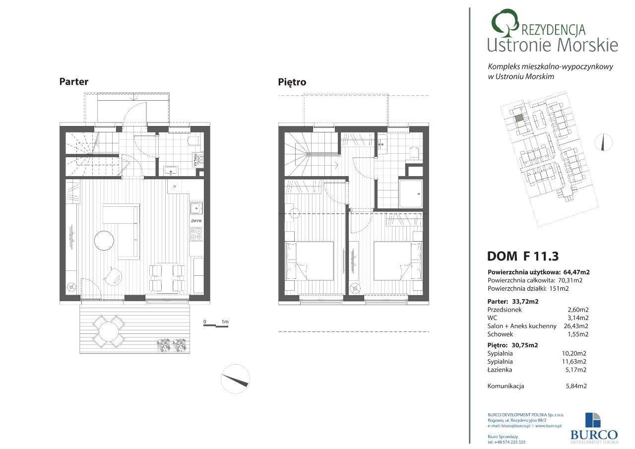 Rezydencja Ustronie Morskie | dom F.11.3 Promocja - Pełny obrazek: 3/8