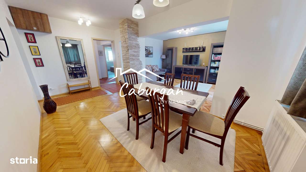 Ap cu 3 camere, 80mp utili+balcon, pivnita,renovat, Cal. Dumbravii-1