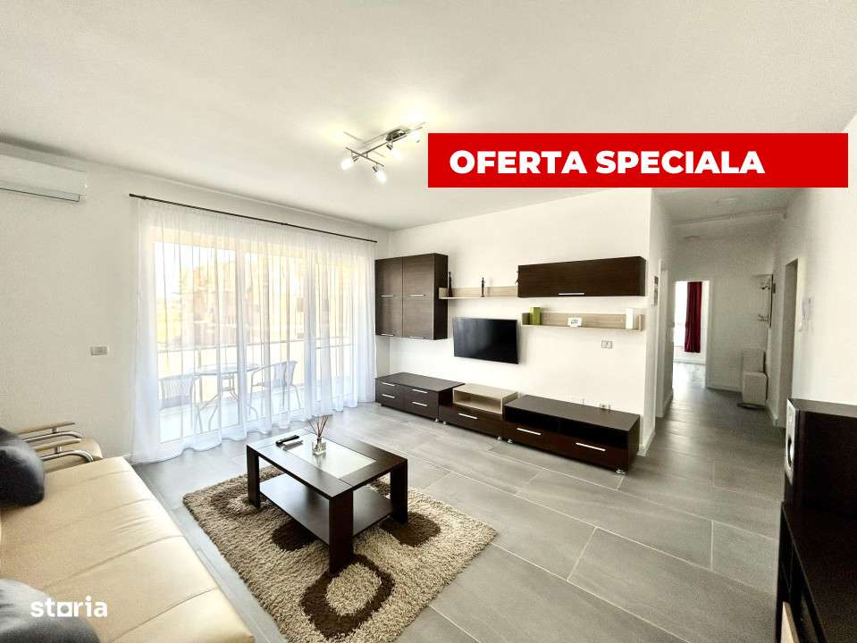 Apartament 2 camere, 54 mp utili, etaj 1 - zona Cora - Imagine principală: 2/6
