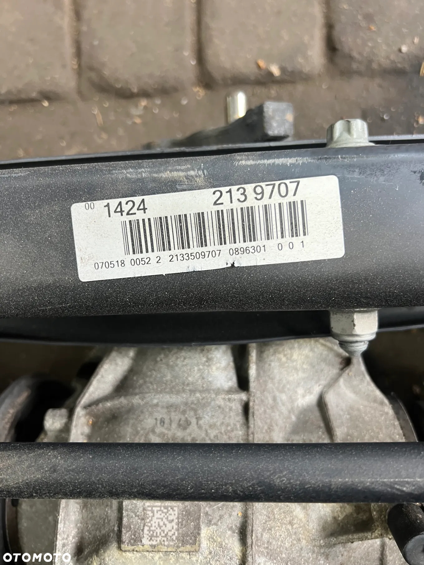 MERCEDES-BENZ W213  ZAWIESZENIE TYŁ TYLNE KOMPLETNE  WÓZEK SANKI BELKA ZWROTNICA DYFER A2133509707 - 6