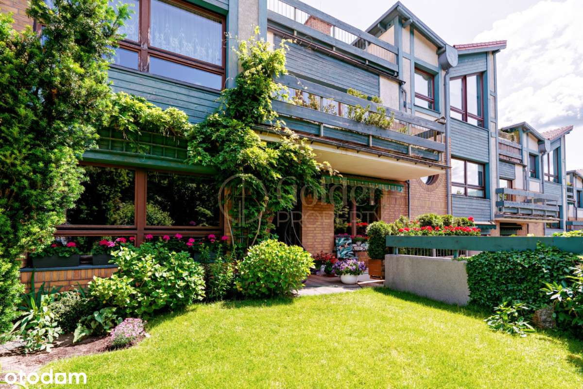 Osiedle z basenem przy lesie, taras i ogród-7