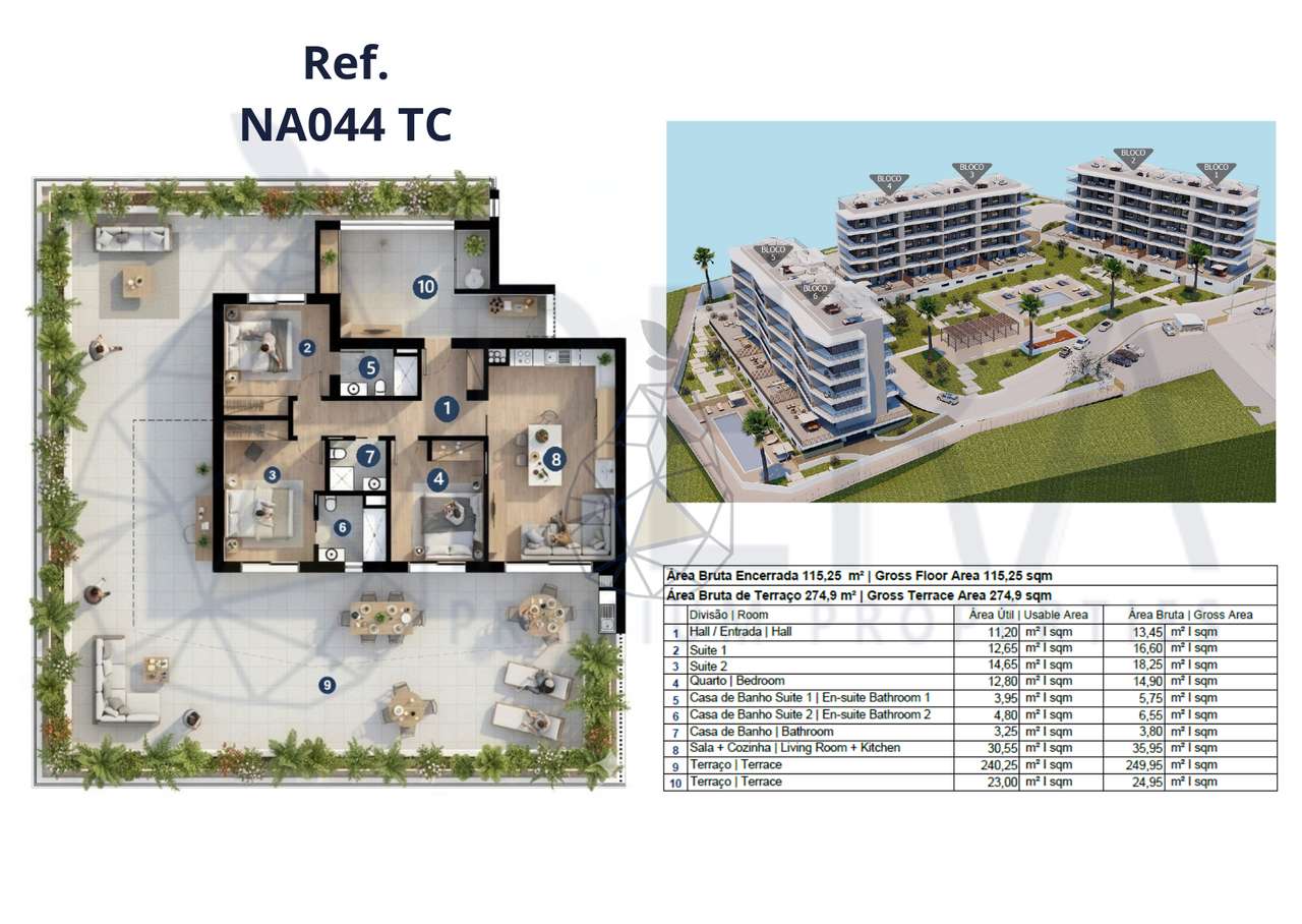 APARTAMENTO T3 COM 390m2 E BOX PARA 2 VIATURAS NO HORUS RESIDENCE - EX - Grande imagem: 4/43