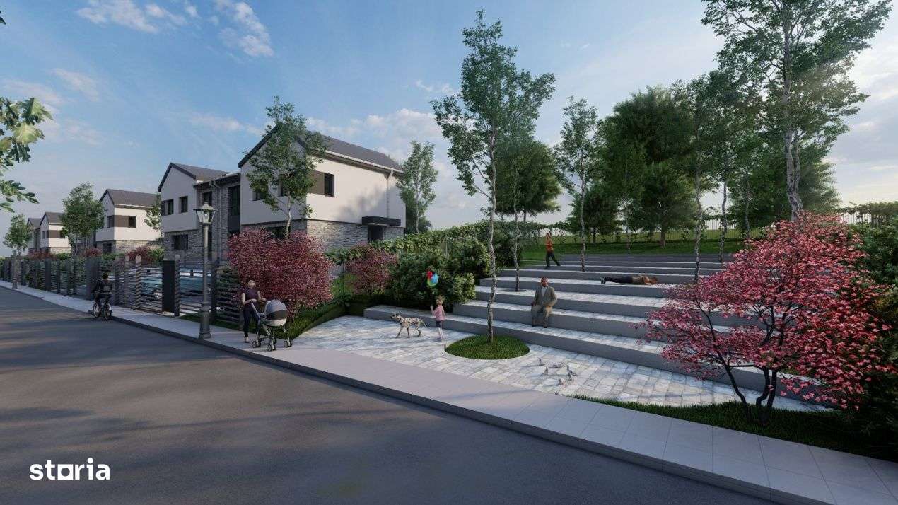 Casa tip duplex FINISATA, teren 400mp - la intrare in comuna Chinteni - Imagine principală: 4/9