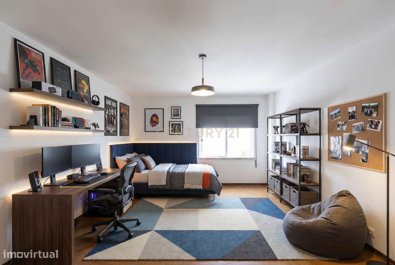 Magnífico Apartamento T4 com Vista Deslumbrante para o Rio – Setúbal - Grande imagem: 5/46