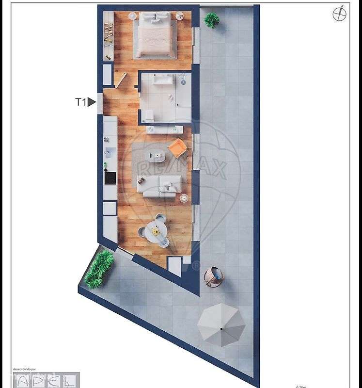 Apartamento T1 para venda-8