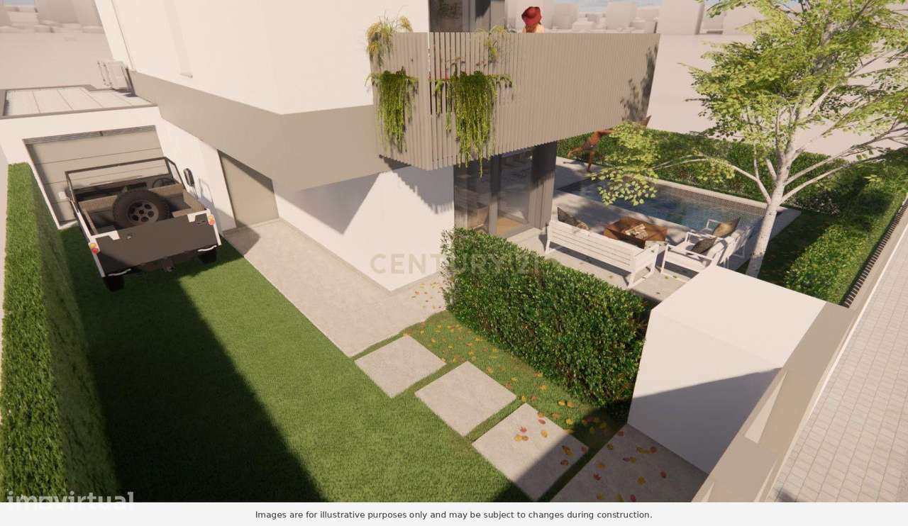 Villa 140 | Moradia com Projeto de Arquitetura Contemporânea, Piscina-4