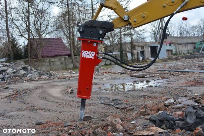 Hydrauliczny młot wyburzeniowy SOCOMEC DMS 210 monoblok  z dostawą DOZER - 2