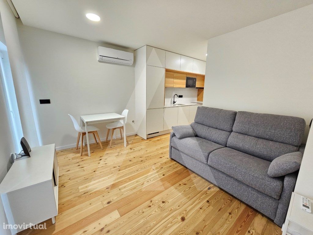 Apartamento T0 todo mobilado no centro de Aveiro