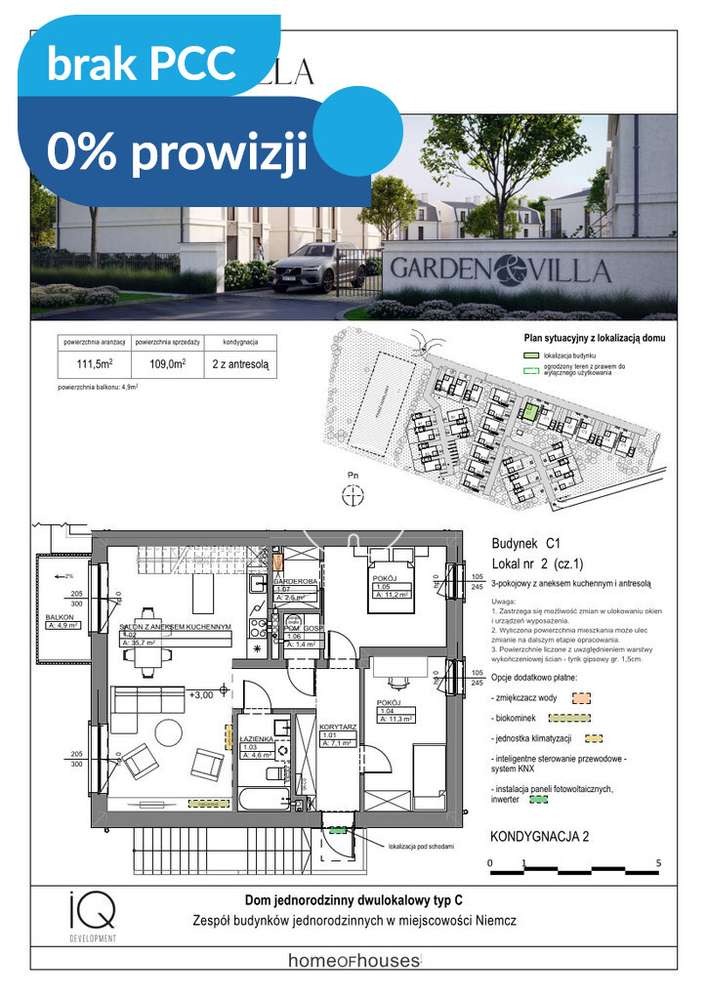 Garden & Villa w Niemczu -0% PROWIZJI