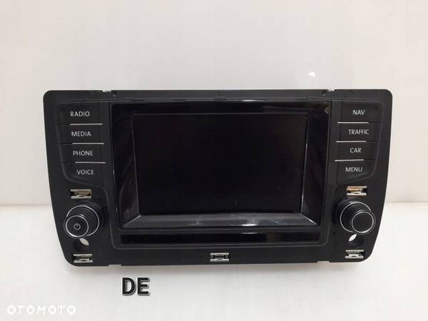 GOLF VII SPORTSVAN T-ROC 2015r MONITOR NAWIGACJI EKRAN LCD 5G0919605D - 1