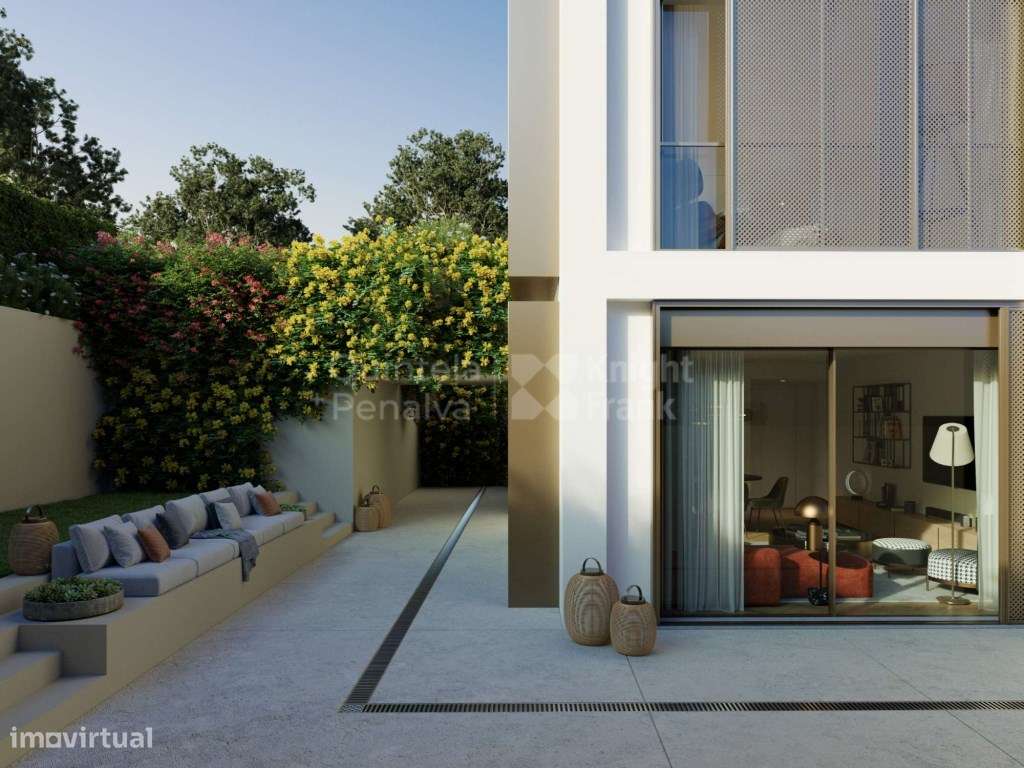 Apartamento T3 duplex com 3 jardins privativos, em Cascais - Grande imagem: 4/23