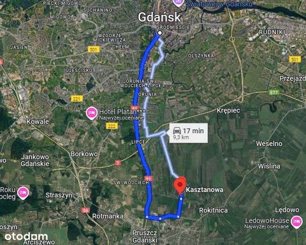 Działka budowlana w cichej okolicy. Mpzp-5