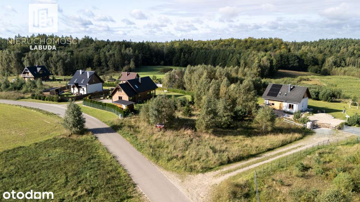 Działka budowlana w sercu Kaszub - Pełny obrazek: 1/10