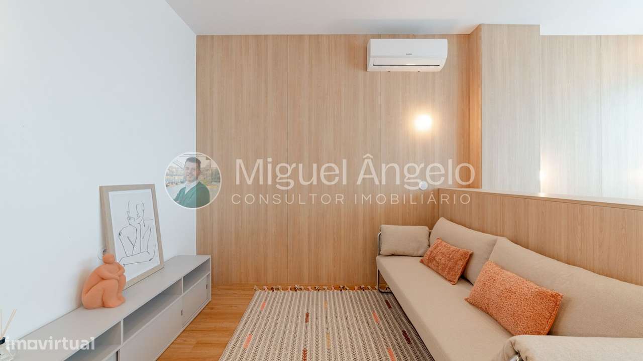 T0 novo c/ lugar garagem e vista para o Jardim Campo 24 de Agosto-9