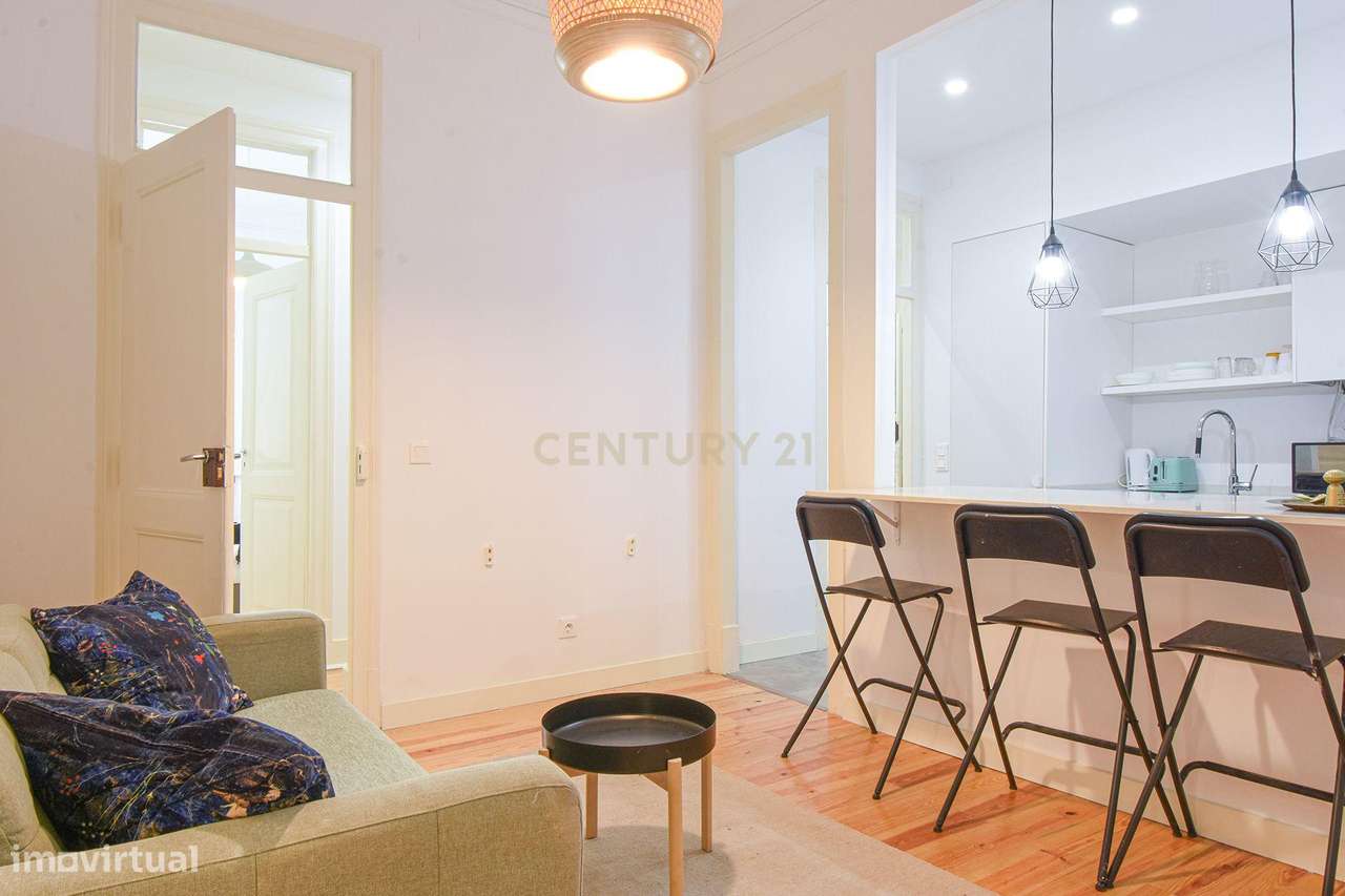 Apartamento T3 renovado com Licença AL  -  Lisboa - Grande imagem: 5/31