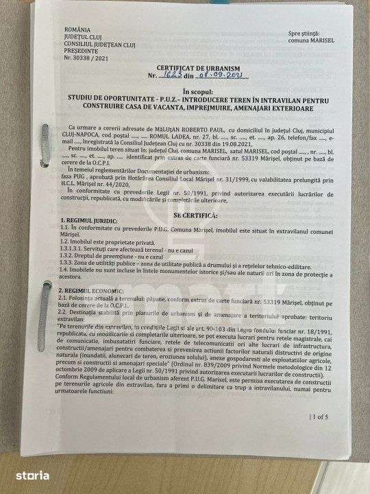 Teren Marisel, zona deosebita - Imagine principală: 4/4