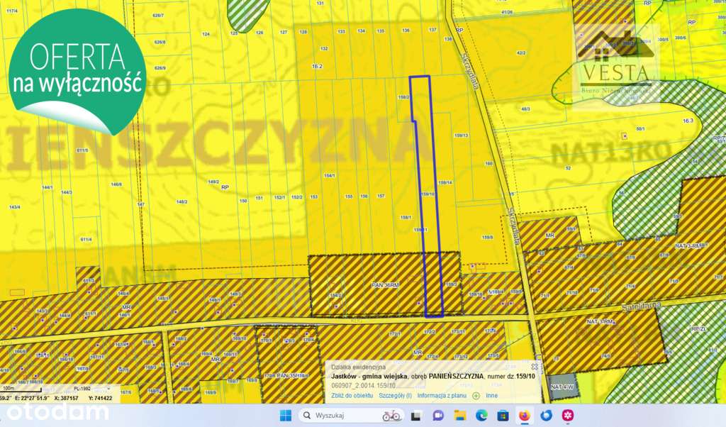 Działka budowlana pod Twój Dom, Panieńszczyzna - Pełny obrazek: 4/4