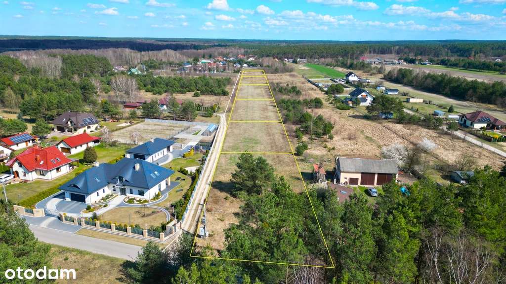 Działka budowlana-na osiedlu domów w otulinie lasu - Pełny obrazek: 1/5