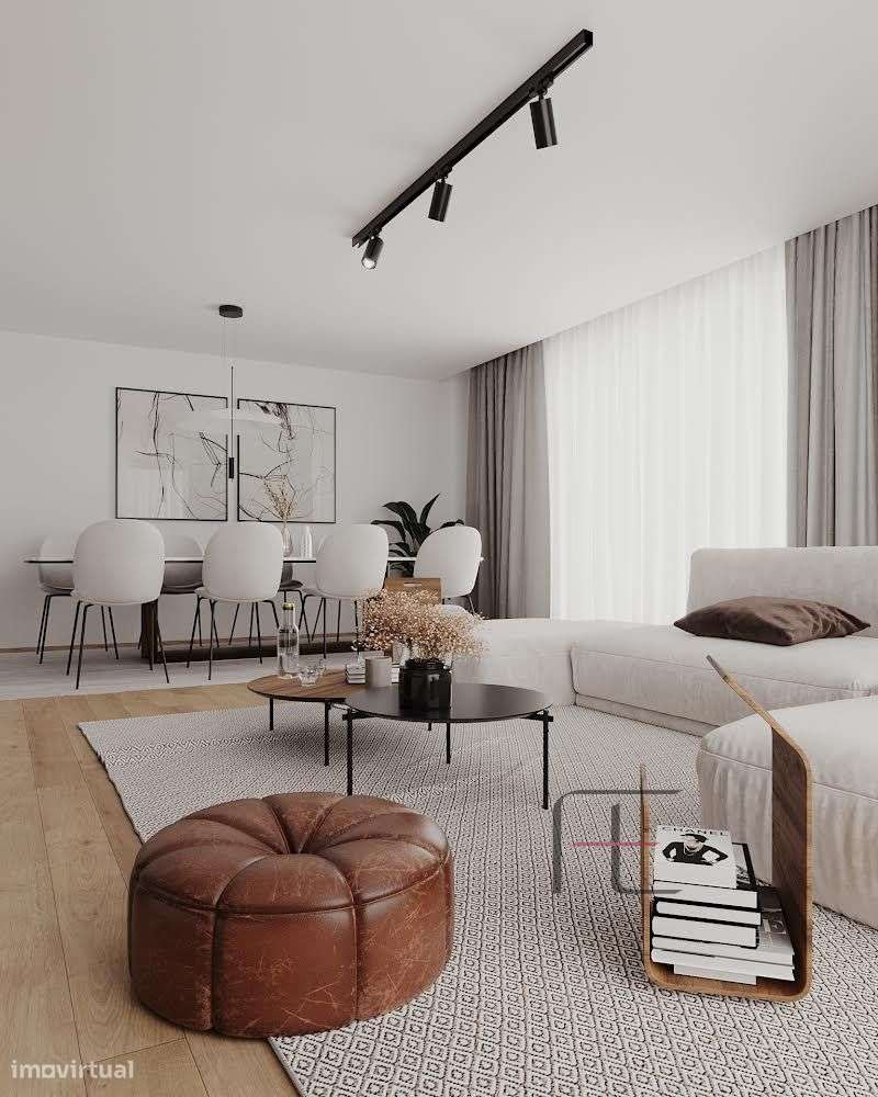 Moradia minimalista, T3+1 com piscina e jardim em Santa Maria da Feira-6