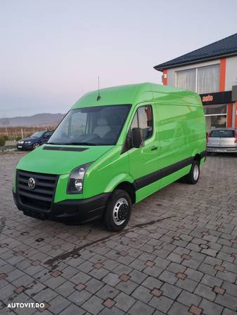 Volkswagen Crafter 2,5 TDI An 2011 Axă dublă spate Detarat la 3,5 Țone Categoria B , Cutie Automată Climă Scaun pernă aer - 1