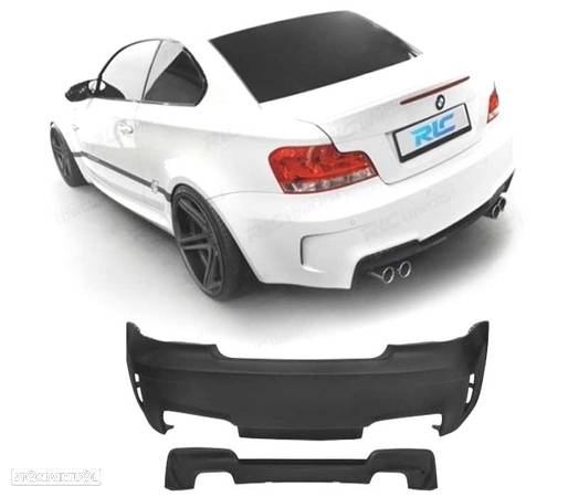 PARA-CHOQUES TRASEIRO PARA BMW E82 E88 LOOK M1 07-13 - 1