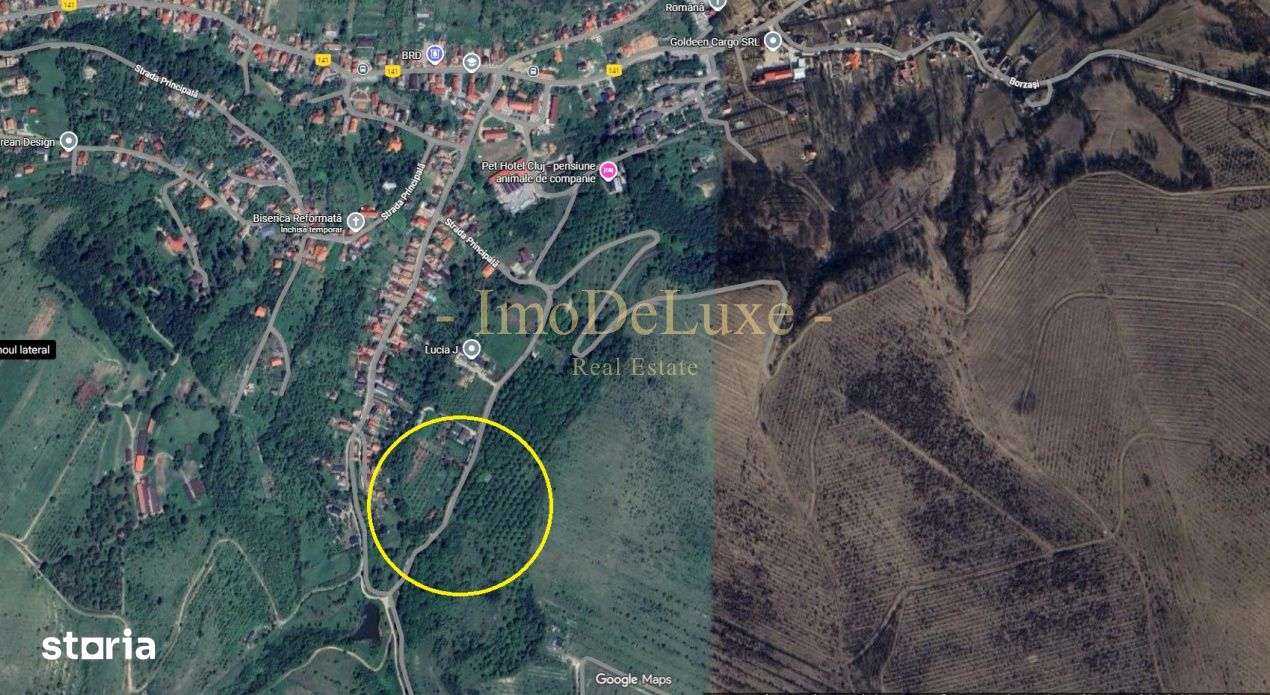 Teren intravilan, 6000mp, priveliste, comuna Baciu, zona Suceagu-6