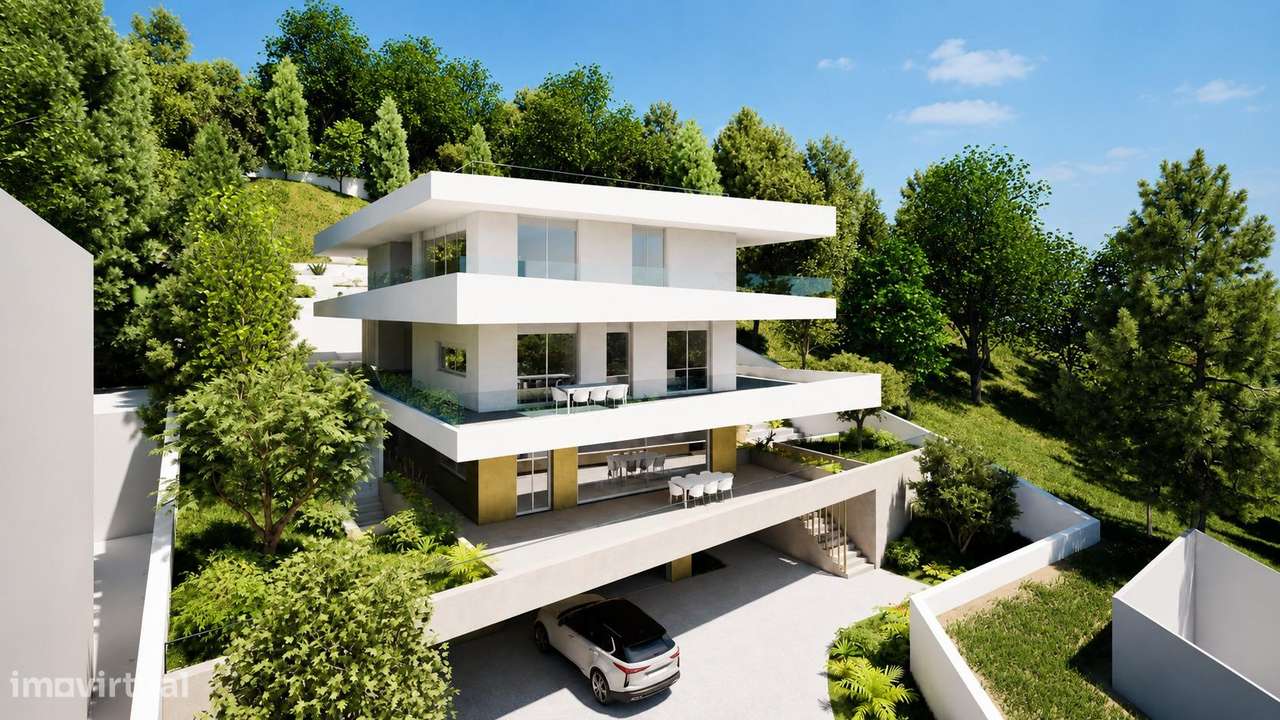 Terreno Urbano de 1497 m2 com Alvará e Vista Mar na Galiza, Estoril-10