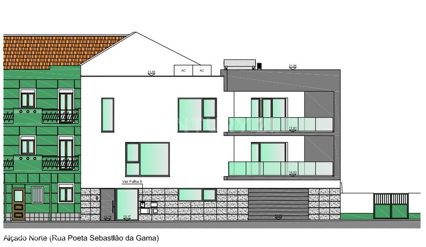 Terreno para Construção no Centro da Baixa da Banheira com Projeto Apr