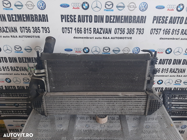 Grup Radiatoare Radiator Apa Clima Intercooler Electroventilator Termacupla Ford Focus 2 1.6 Tdci An 2007-2008-2009-2010-2011 Originale Intacte Dezmembrez Ford Focus 2 Facelift 1.6 Tdci Euro 5 Motor GPDA An 2008-2011 Volan Stanga - 3