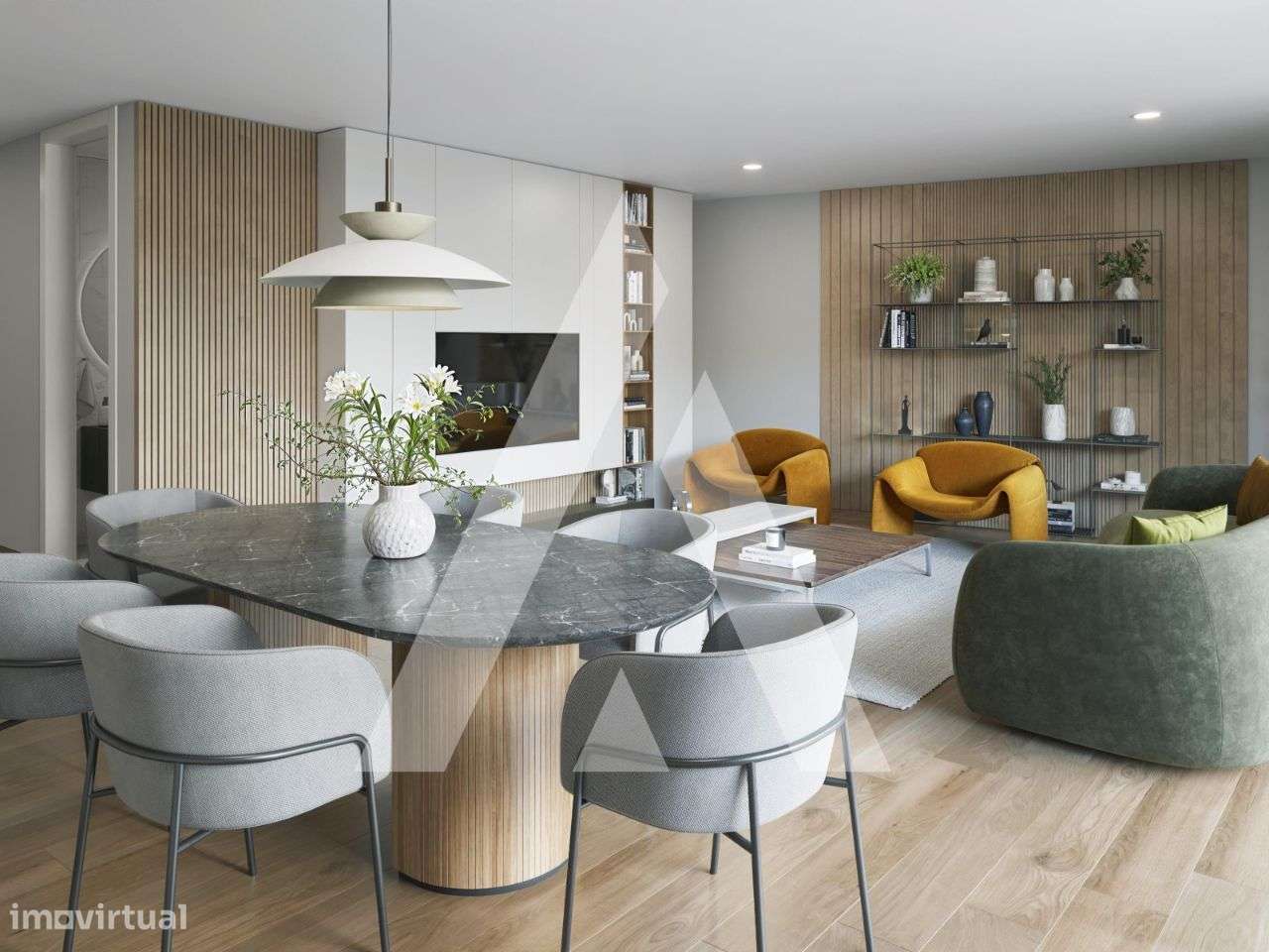 Apartamento T3 implex novo no coração de São Bernardo - Grande imagem: 2/38