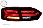 Stopuri LED VW Jetta Mk6 VI 6 (2012-2014) Semnal Secvential Dinamic- livrare gratuita - 8