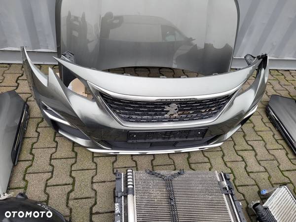 peugeot 3008 ii zderzak maska lampy kompletny przód EKLD - 8