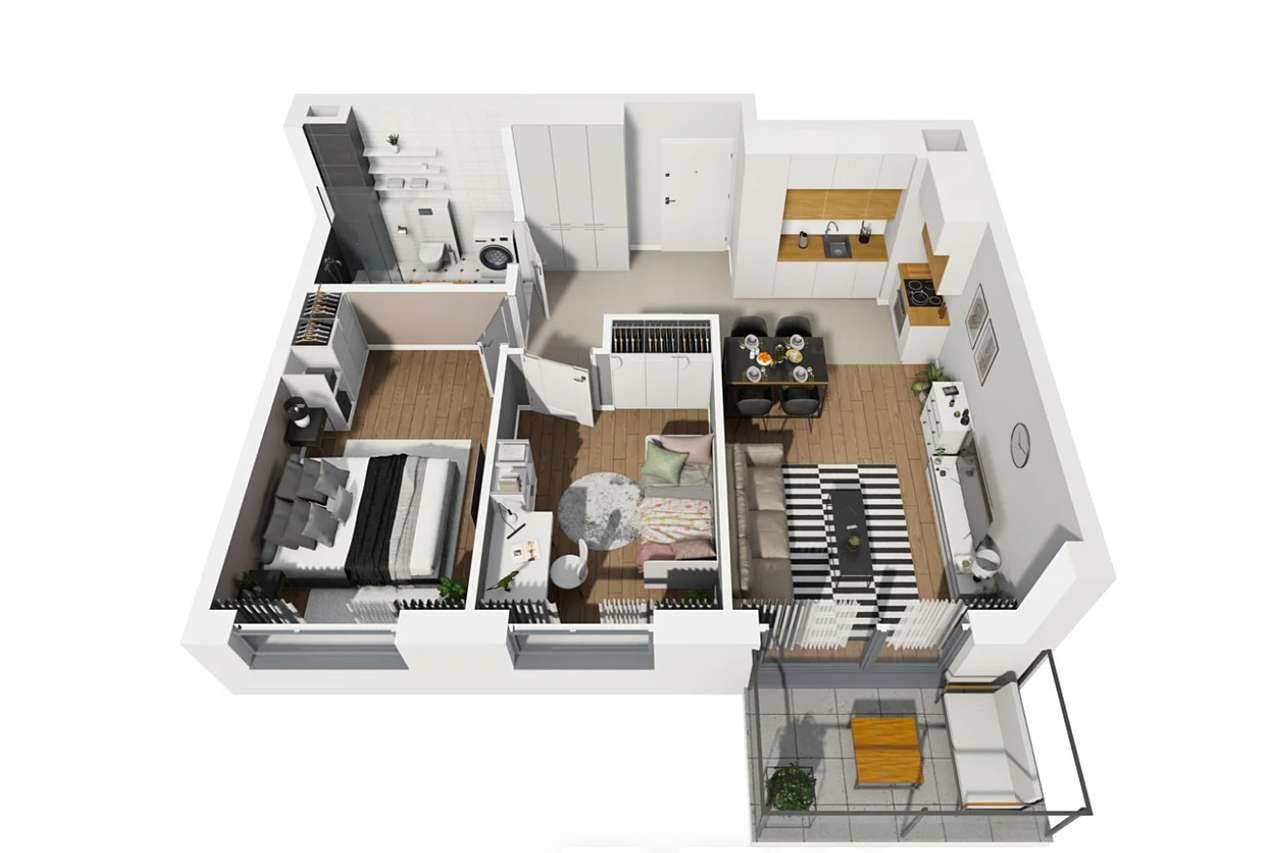 Apartament | 3 pokoje | nasłonecznione | BEZ PROWIZJI | BEZ PCC-1