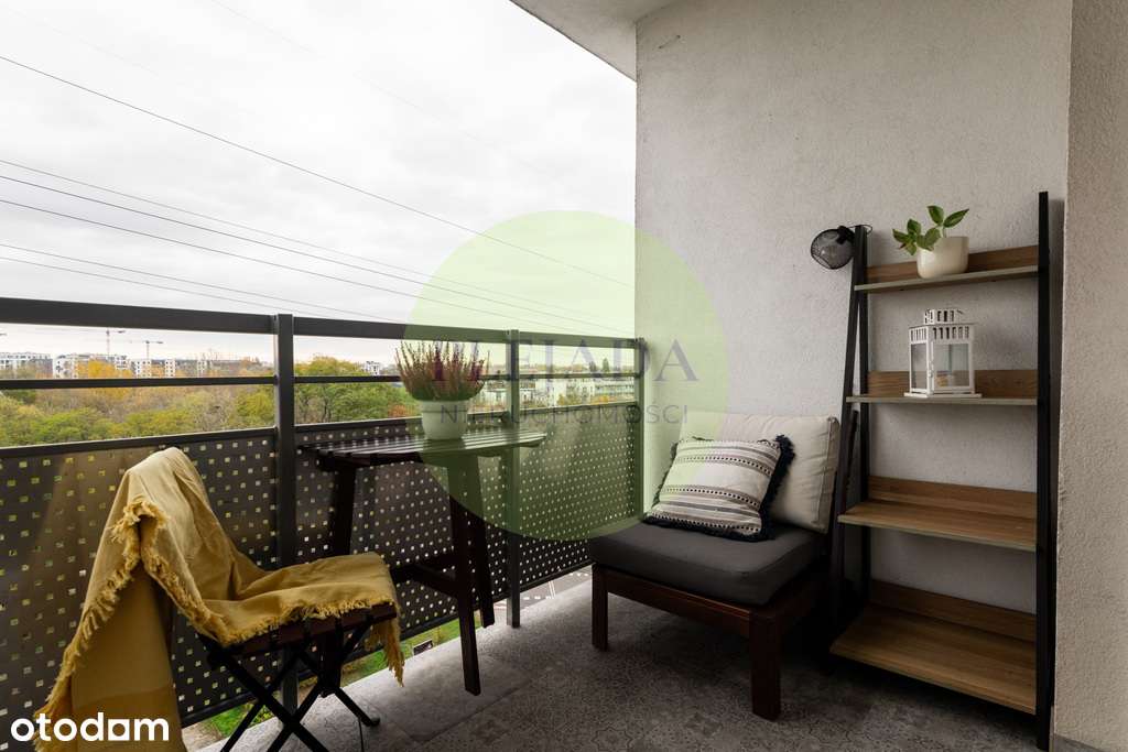 3pok, duży salon, balkon, piękna kuchnia, park&PKP-18