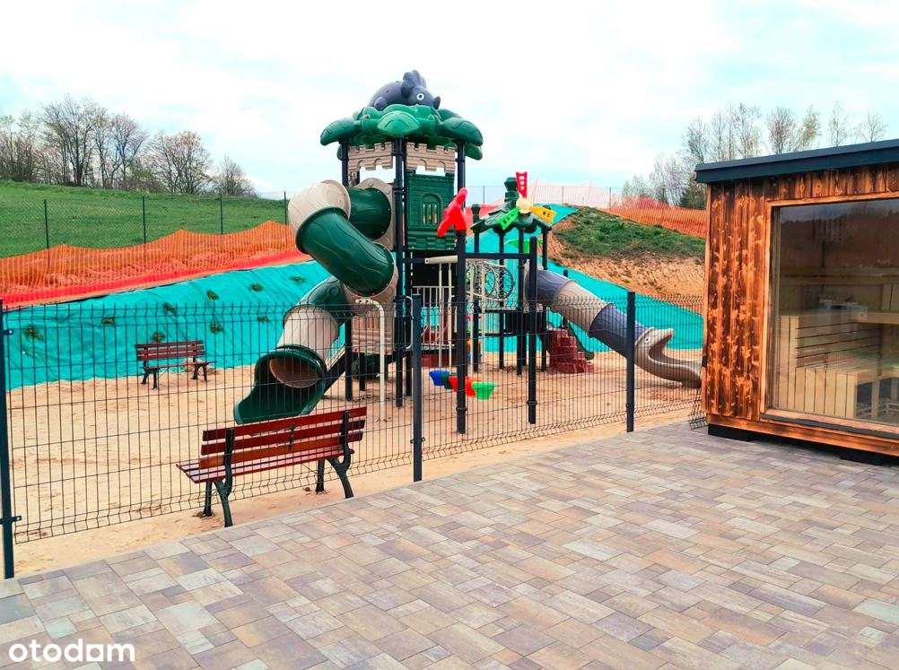 Ośrodek wypoczynkowy Bieszczady Solina Zawóz 70 arów 14 domków-16