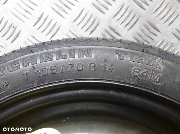 DOJAZDÓWKA ZAPAS 4X100 105/70R14 VW SEAT SKODA - 2