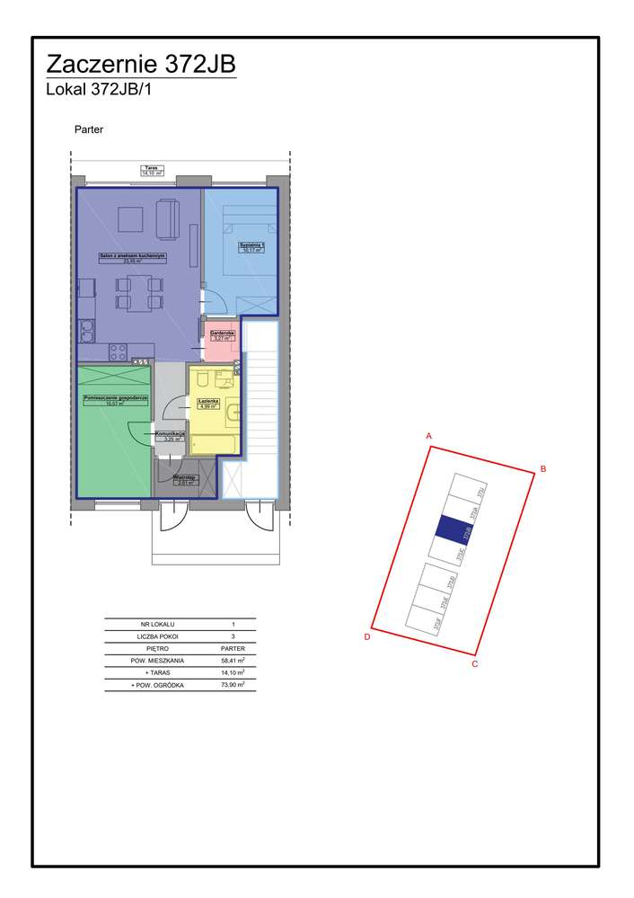 Nowe mieszkanie z ogrodem i parkingiem w spokojnej dzielnicy-18