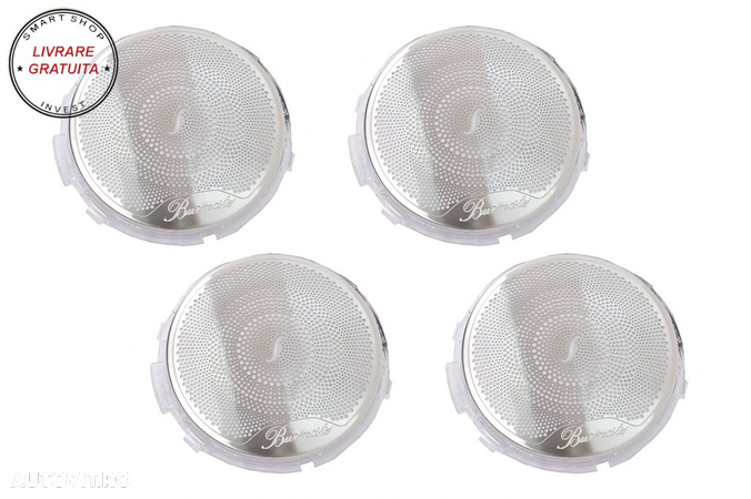 Pachet Grile de aerisire Ornament Difuzor Tweeter LED rotativ 4D 64 culori Mercede- livrare gratuita - 7