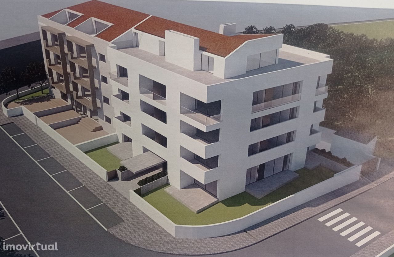 Excelente apartamento T2+1 em construção em Oliveira de Azeméis