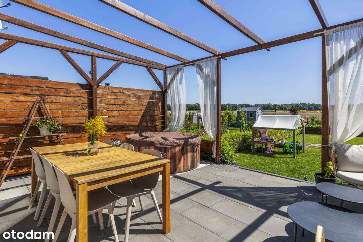 Atrakcyjny, wykończony bliźniak w gm. Kobierzyce-15