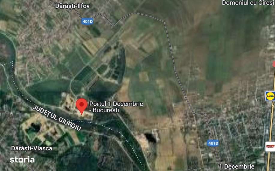 Teren 4 ha cu hale si posibilitate exploatare pietris langa Portul 1 D - Imagine principală: 2/2