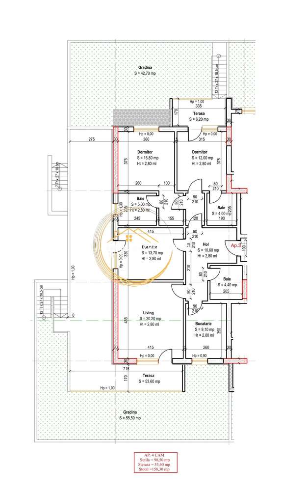 Gradina Privata Terasa Apartament Ideal 8 minut de metrou Teclu Titam-6