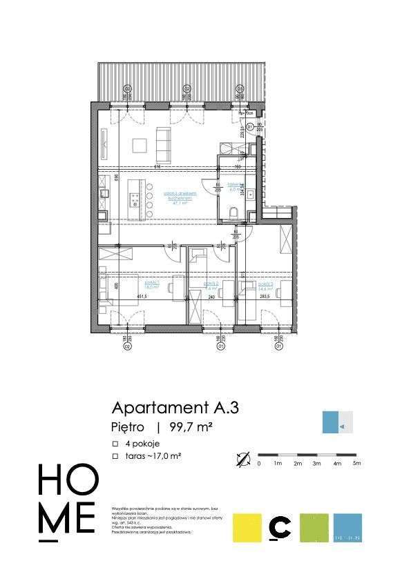 GOTOWY słoneczny 4-pok. apartament z garażem - Pełny obrazek: 2/14